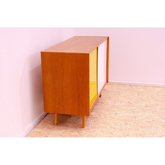 Image 1 of Vintage-Anrichte Modell U-452 aus Buchenholz und Sperrholz von Jiří Jiroutek, Tschechoslowakei 1960
