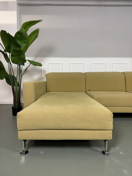 Image 1 of Brühl Moule Ecksofa Stoff Sofa Couch Lieferung Relaxfunktion