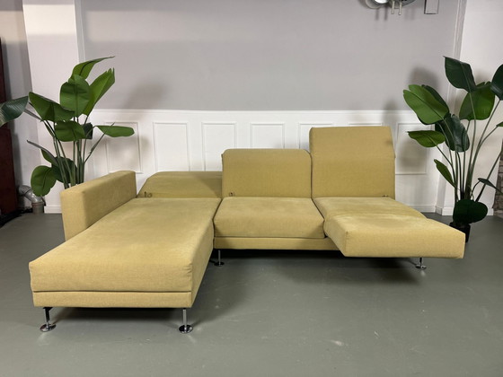 Image 1 of Brühl Moule Ecksofa Stoff Sofa Couch Lieferung Relaxfunktion