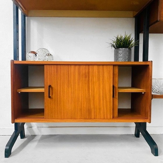 Image 1 of Mid Century Schrankwand Dänisches Design Wandsystem Vintage 1960er Jahre