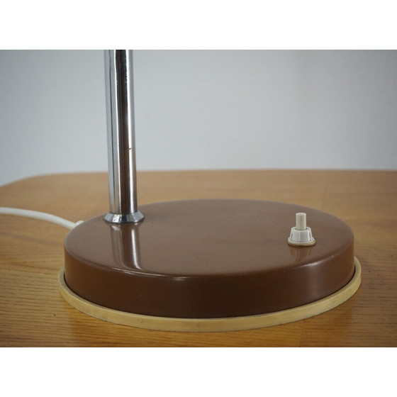 Image 1 of Vintage verstellbare Tischlampe aus Chrom und Metall, Tschechoslowakei 1960
