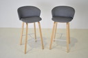 2x Arco Close Barhocker