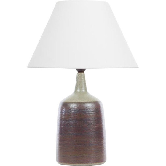 Image 1 of Skandinavische Vintage-Keramiklampe von Peter Linnemann-Schmidt für Palhus, 1950