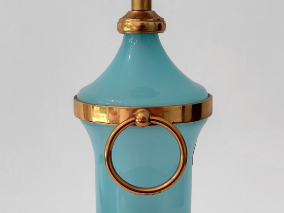 Image 1 of Tischlampe Opaline Veritable Frankreich