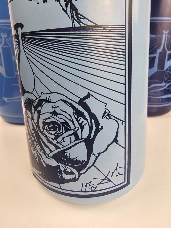 Image 1 of Salvador Dalì - Rosso Antico - Sammlung von Flaschen mit Siebdruck