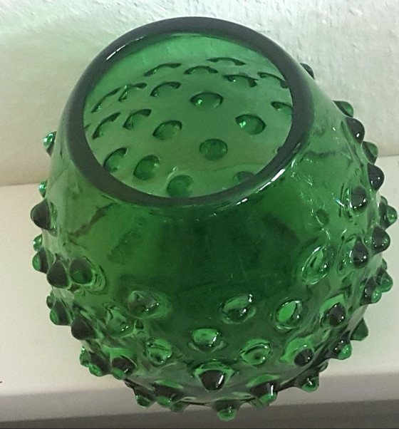 Image 1 of 2X Empoli Glasvasen, 1970S