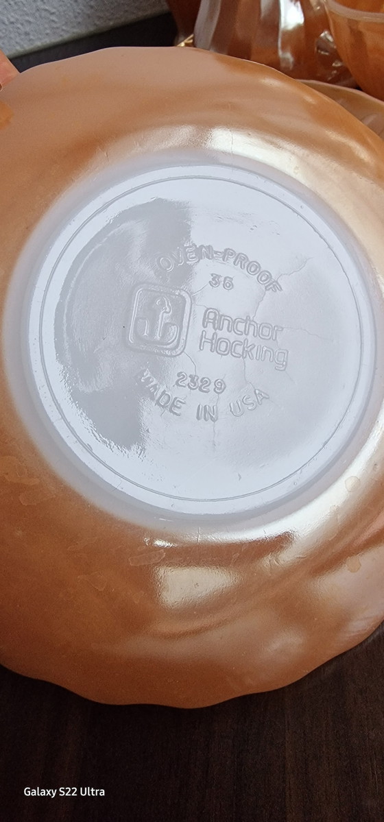 Image 1 of Vintage 60er Jahre Anchor Hocking Set