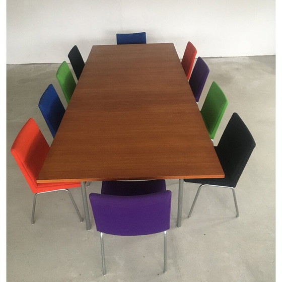 Image 1 of Zwei alte Teakholz-Essgarnituren von Hans Wegner für Andreas Tuck und Ap Stolen, Dänemark