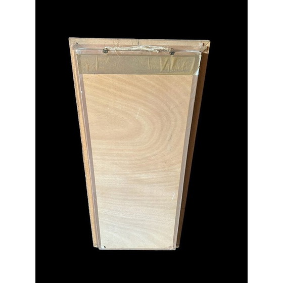 Image 1 of Holzrahmenbild mit verschiedenen Schmetterlingsarten, 1950