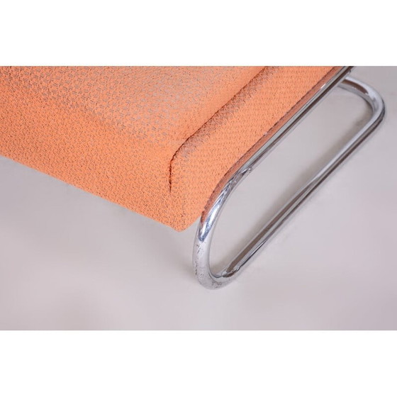 Image 1 of Ein Paar orangefarbene Bauhaus-Sessel von Marcel Breuer für Mucke Melder, 1930er Jahre