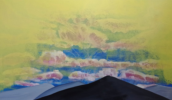 Image 1 of Kunst Gemälde Art Painting Leinwand Canvas Signiert T. G. Kellnberger #289#Hartwork