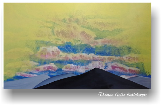 Image 1 of Kunst Gemälde Art Painting Leinwand Canvas Signiert T. G. Kellnberger #289#Hartwork