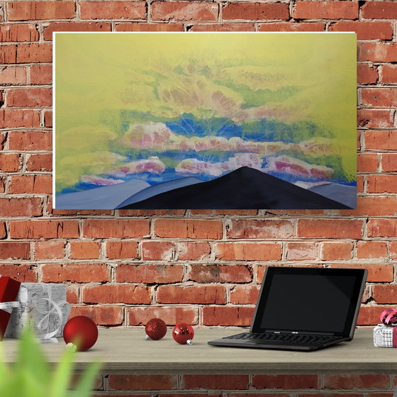 Image 1 of Kunst Gemälde Art Painting Leinwand Canvas Signiert T. G. Kellnberger #289#Hartwork