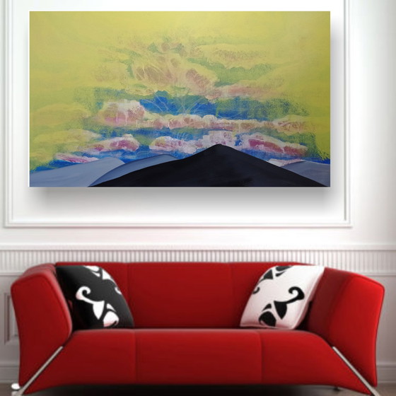 Image 1 of Kunst Gemälde Art Painting Leinwand Canvas Signiert T. G. Kellnberger #289#Hartwork