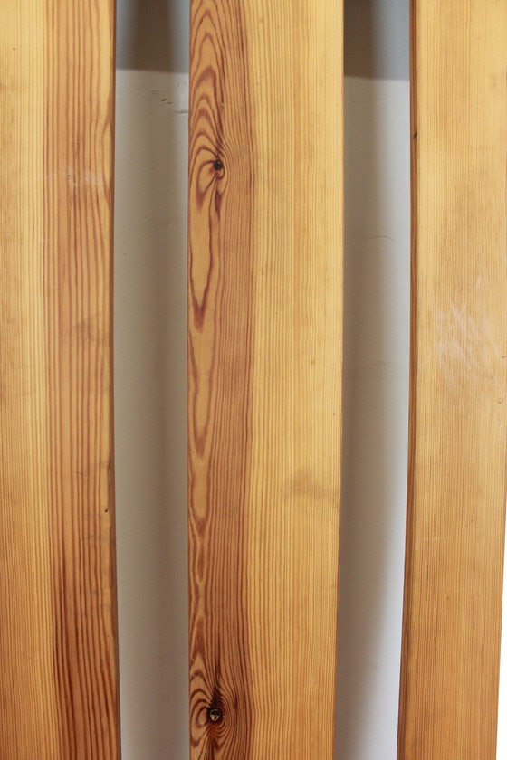 Image 1 of Wandgarderobe aus Kiefernholz der 50er Jahre