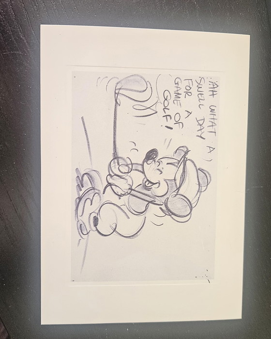 Image 1 of 4 Story-Skizzen von Walt Disney