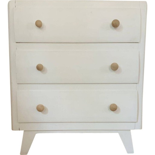 Vintage-Kommode mit 3 Schubladen, 1960