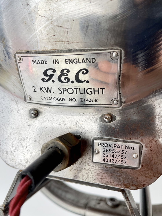 Image 1 of Vintage Gec Filmtheater Stehleuchte