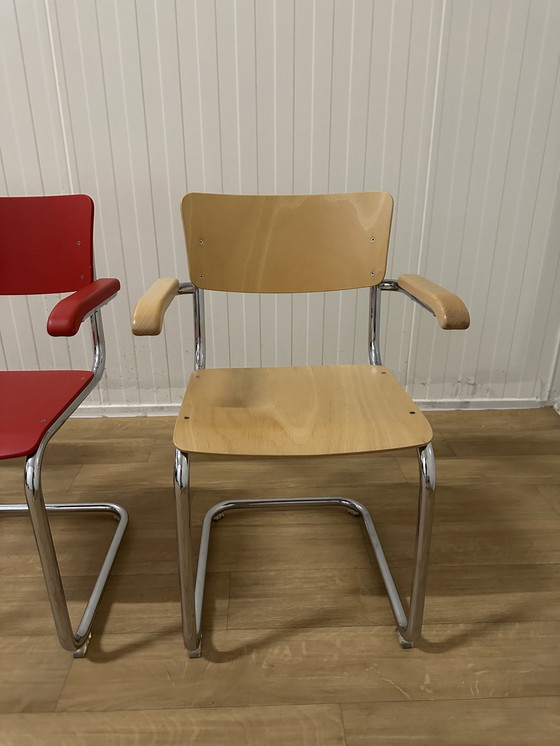 Image 1 of Thonet-Esstisch mit 4 Thonet-Stühlen