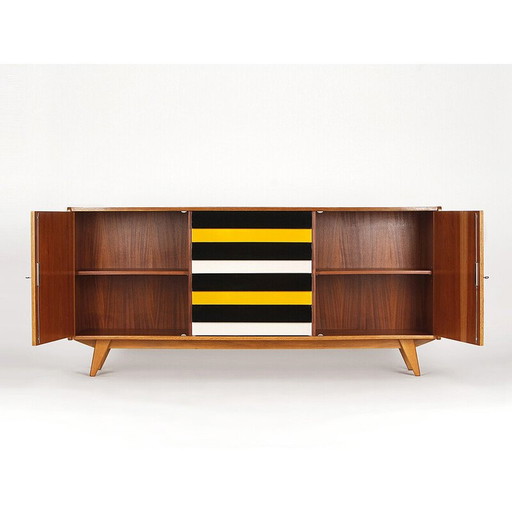 Sideboard Modell U-460 von Jiri Jiroutek für Interier Praha, Tschechoslowakei 1960er Jahre