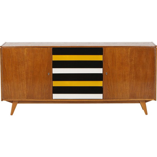 Sideboard Modell U-460 von Jiri Jiroutek für Interier Praha, Tschechoslowakei 1960er Jahre