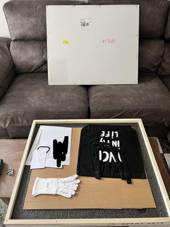 Image 1 of Javier Calleja, Once In My Life, Siebdruck-Diptychon, 2023, Málaga, mit zusätzlichem Geschenk