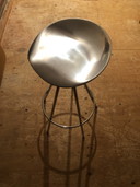 2x Pepe Cortes Designer-Barhocker
