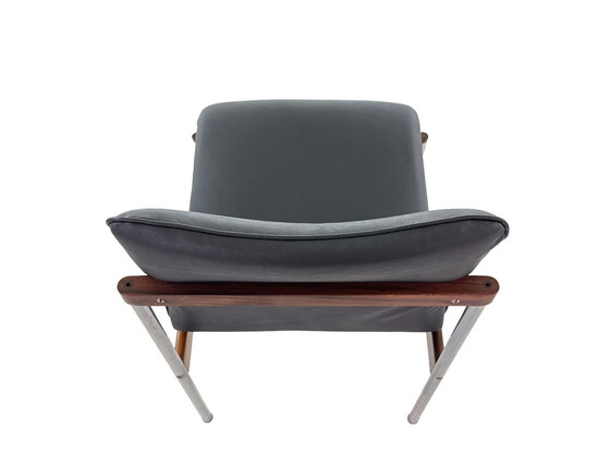 Image 1 of 6X Vintage Palisander Esszimmerstühle von C. Denekamp für Thereca