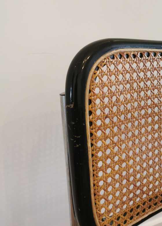 Image 1 of 2x Cesca Esszimmerstühle von Marcel Breuer