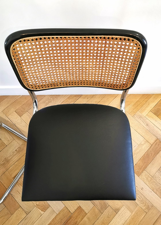 Image 1 of 2x Cesca Esszimmerstühle von Marcel Breuer