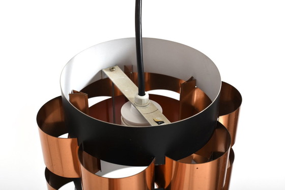 Image 1 of Deckenleuchten der Jahrhundertmitte von Werner Schou für Coronell Elektro, 1960er Jahre, 2 Stück