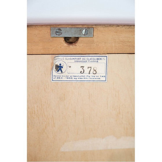 Image 1 of Mid Century Dänischer Spiegel aus Rosenholz, 1960er Jahre