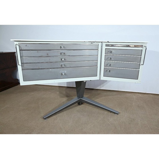 Image 1 of Vintage-Zahnarztsitzmöbel von Giovanni-Battista Farina für Gallus, Schweiz 1960