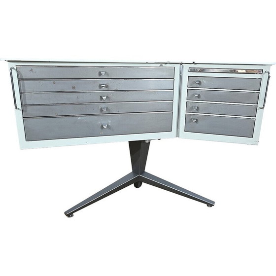 Image 1 of Vintage-Zahnarztsitzmöbel von Giovanni-Battista Farina für Gallus, Schweiz 1960