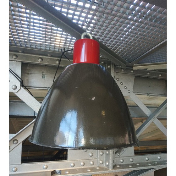Image 1 of Alte Industrielampe aus Elektrosvit, Tschechoslowakei