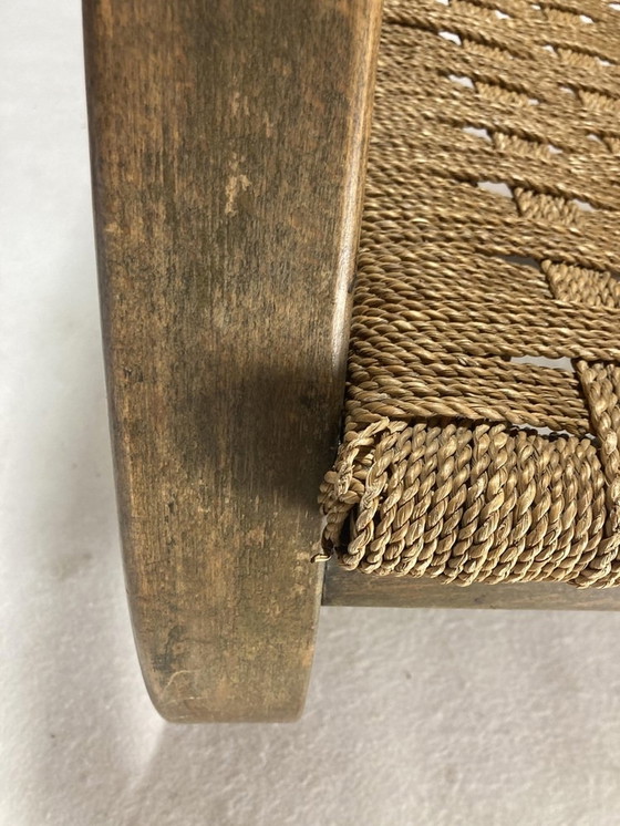 Image 1 of Freischwingender Korbsessel, 1930er Jahre