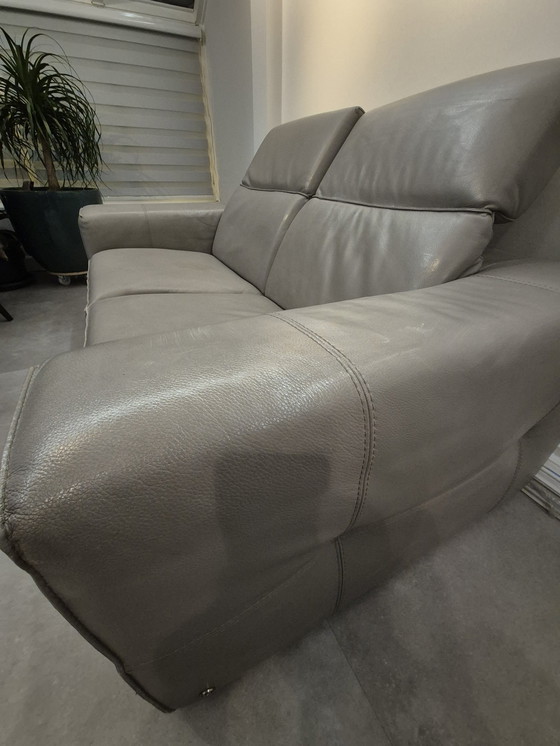 Image 1 of Natuzzi 2-Sitzer Sofa, Leder