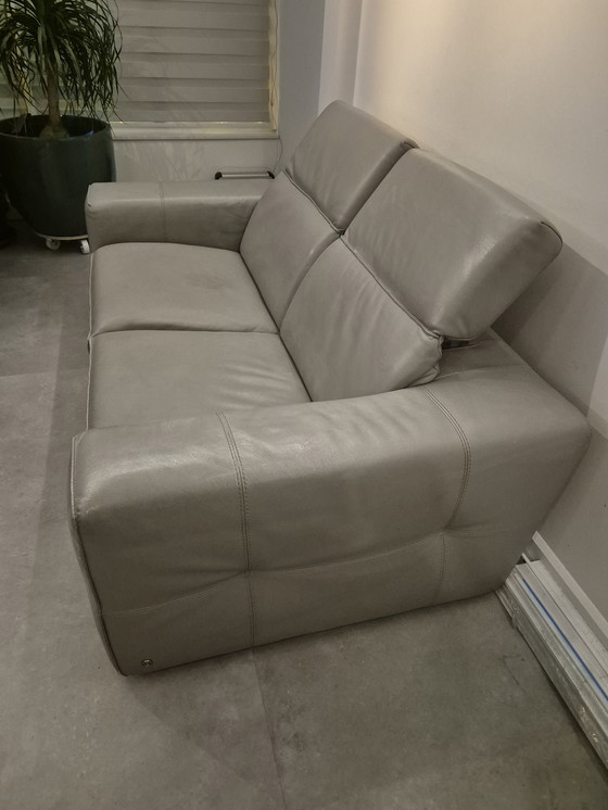 Image 1 of Natuzzi 2-Sitzer Sofa, Leder