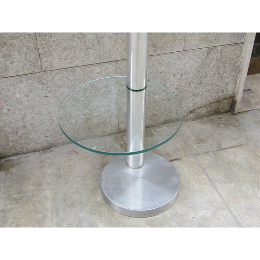 Runder Couchtisch aus Glas, 1970