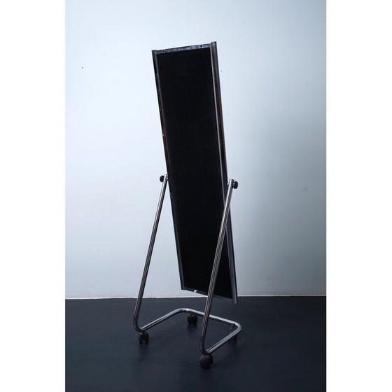 Image 1 of Vintage Spiegel aus Chromstahl und Glas von Boden Spiegel et Co, Deutschland 1970