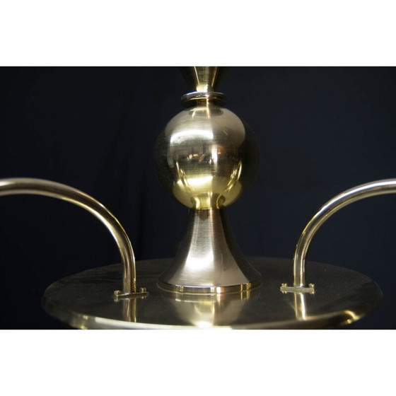 Image 1 of Vintage Großer Messing-Kronleuchter