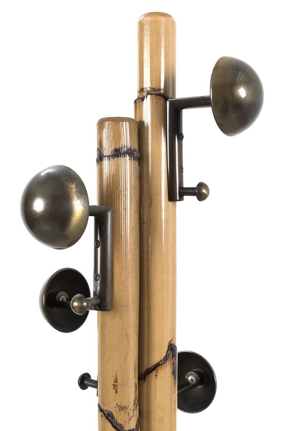 Image 1 of Vintage Garderobe aus Bambus