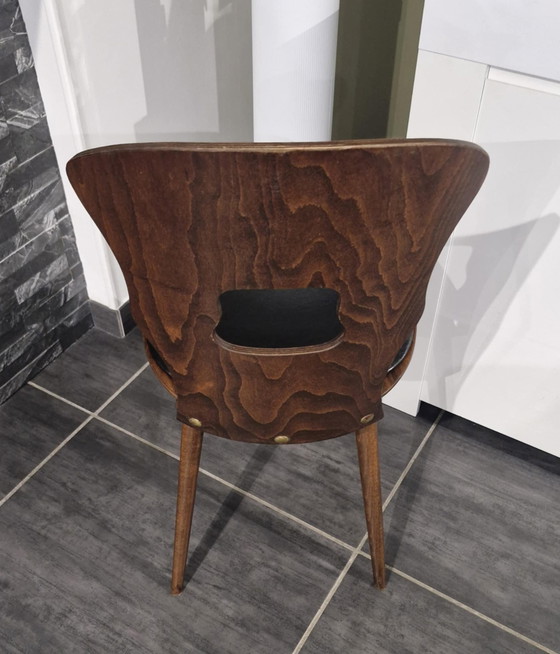 Image 1 of Suite Von 10 Bistrostühlen Baumann Modell "Gentiane" Vintage, 1960er Jahre