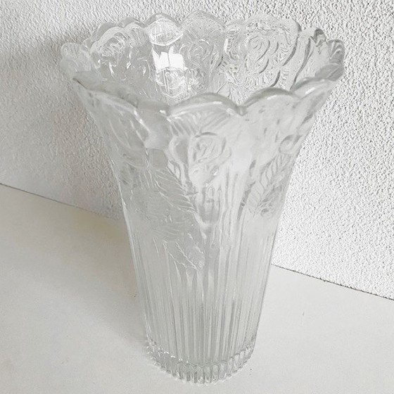 Image 1 of Italienische Borgonovo-Glasvase, 1950er Jahre