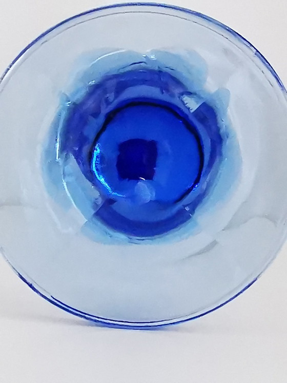 Image 1 of Bormioli Rocco Saphirblau Weingläser 2X