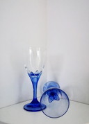 Bormioli Rocco Saphirblau Weingläser 2X