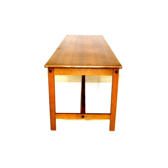 Image 1 of Minimalistische Vintage-Bank aus Teakholz, Schweden 1960