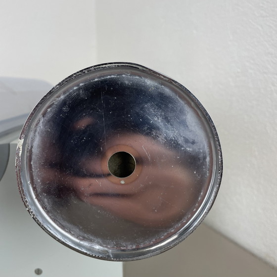 Image 1 of Satz von 2 Modernist Xxl 30Cm Atomic Space Age verchromt Wandleuchten, Deutschland 1970S