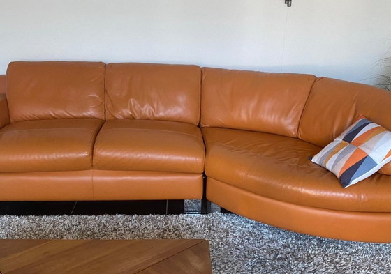 Image 1 of Natuzzi Sofa mit Sessel und Fußhocker