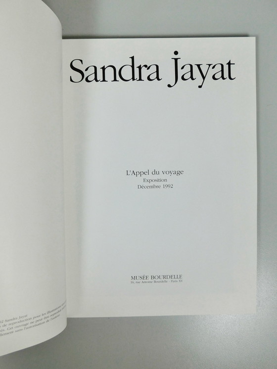 Image 1 of Sandra Jayat – L'Appel du voyage Ausstellung Dezember 1992